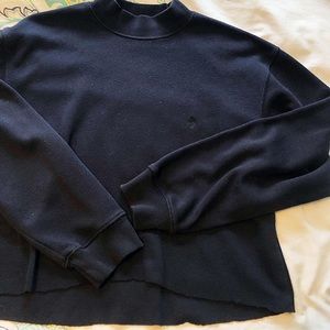 Vintage cropped mock neck Ralph Lauren Sweatshirt